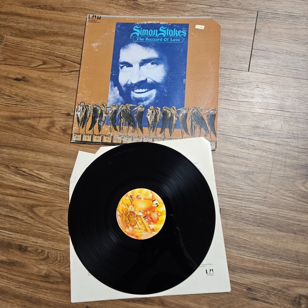 Simon Stokes – The Buzzard Of Love United Artists 1977 UA-LA769-G PROMO VG EX/EX